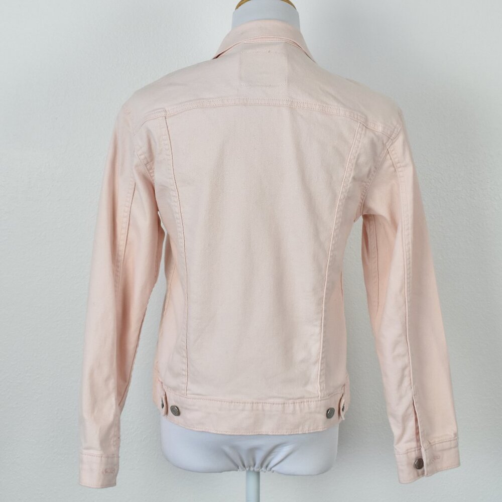 Levi's Denim Trucker Jean Jacket Pink - XS - Picture 5 of 8